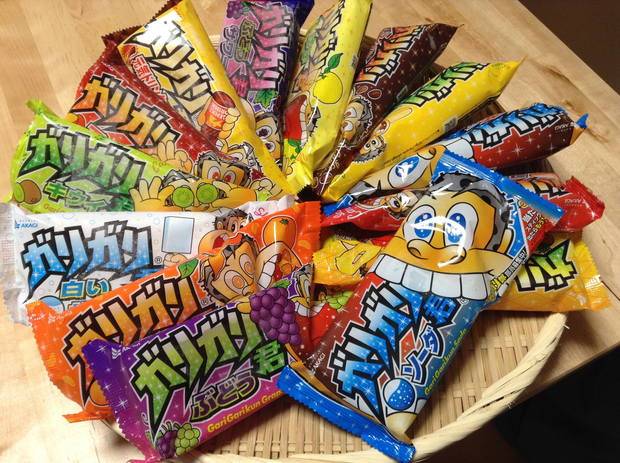 Cây kem que với nhiều hương vị độc đáo