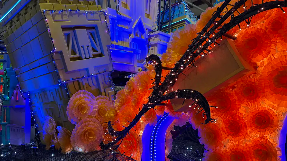 Xe Moana khổng lồ tại Disney World